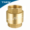 TMOK DN 20 com CW617n nova conexão de alta pressão macho conexão pn 16 válvula de retenção hidráulica com núcleo de bronze / pvc
